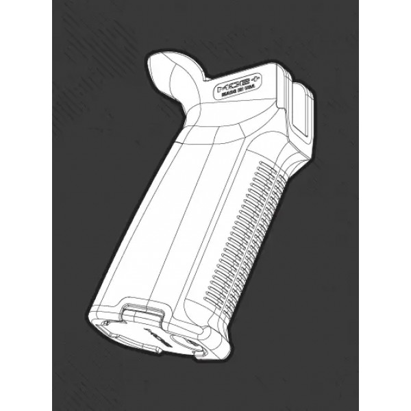 Рукоятка пистолетная Magpul MOE+ AR15 ц:blk - 36830023 Рукоятка пистолетная Magpul MOE+ AR15 ц:blk - 36830023