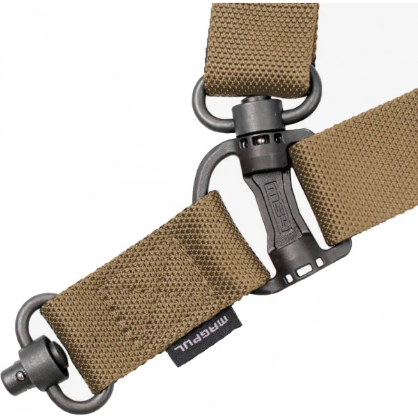 Ремень оружейный одноточечный Magpul MS4 DUAL QD G2 FDE - 36830596 Ремень оружейный одноточечный Magpul MS4 DUAL QD G2 FDE - 36830596