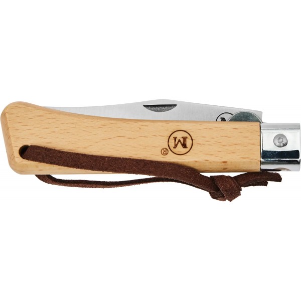 Нож Main Knives "Workers line" Clip Point Beech Wood PU Loop Light Brown - 13440013 Нож Main Knives "Workers line" Clip Point Beech Wood PU Loop Light Brown - 13440013