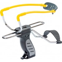 Рогатка Man Kung MK-SL06BK с упором. Черный/желтый