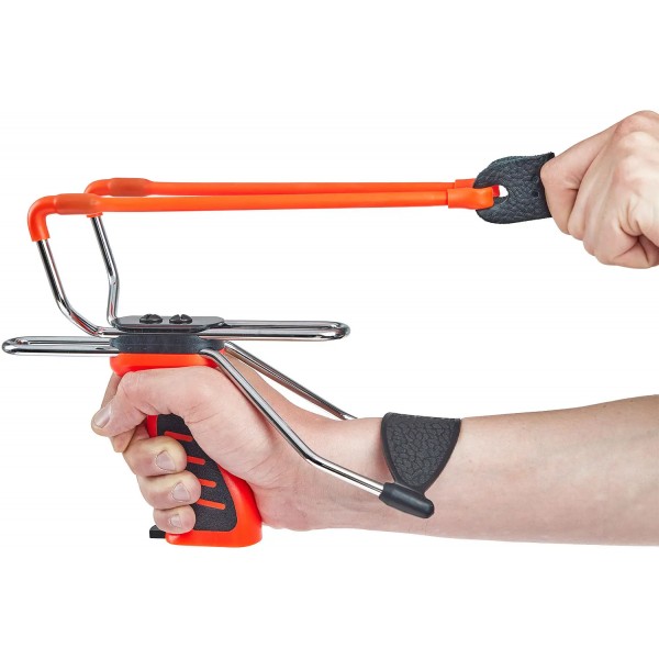 Рогатка Man Kung MK-SL06O с упором. Оранжевый - 1000074 Рогатка Man Kung MK-SL06O с упором. Оранжевый - 1000074