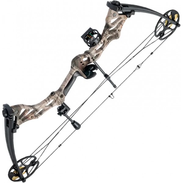 Блочний лук Man Kung NCB75 Fossil KIT. Black/green - 1000324