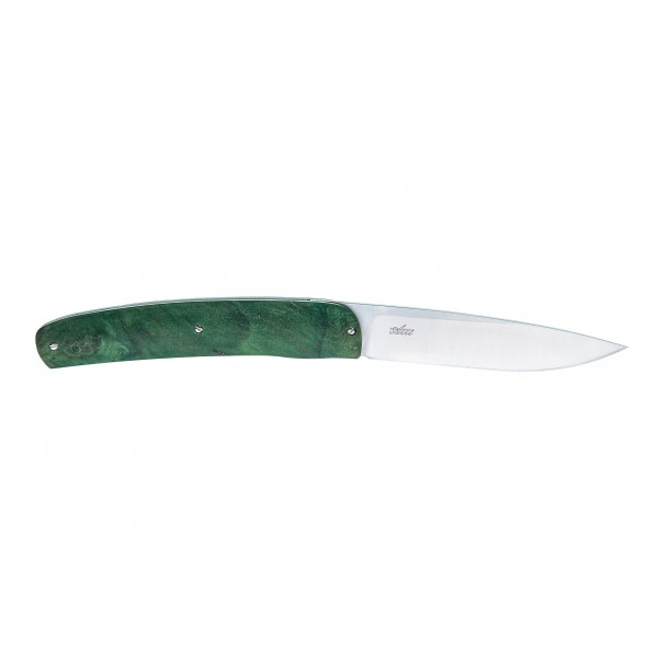 Нож Maserin Gourmet, 1.4116, зеленый кап тополя - 380/RV Нож Maserin Gourmet, 1.4116, зеленый кап тополя - 380/RV