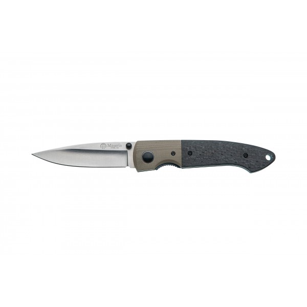 Ніж Maserin Explorer, D2, carbon fiber - 46002/GC