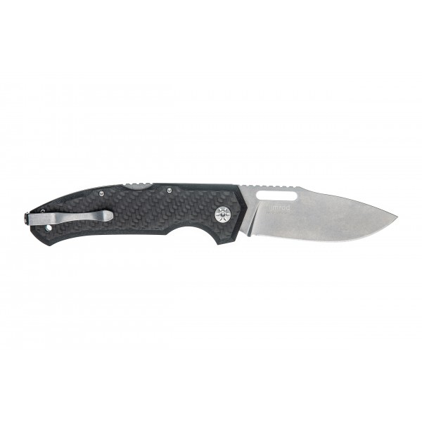 Ніж Maserin Nimrod, M390, carbon fiber, чорний - 480/CN
