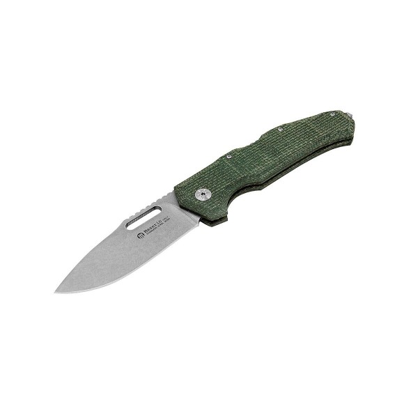 Нож Maserin Nimrod, M390, микарта, зеленый - 480/MV