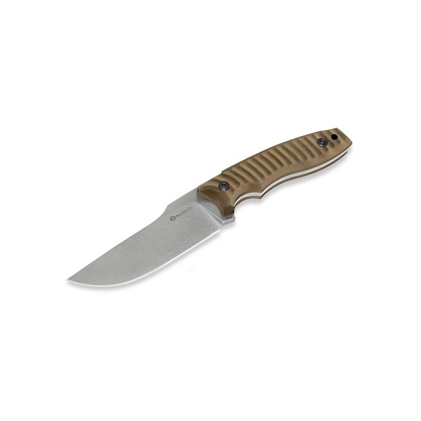 Нож Maserin Leo, N690, G10, коричневый - 919/G10M