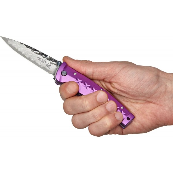 Ніж MCUSTA Fusion Damascus. Пурпуровий - 23701158