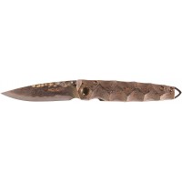 Нож Mcusta Shinra Tsuchi 25th Anniversary Brown