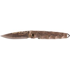 Ніж Mcusta Shinra Tsuchi 25th Anniversary Brown