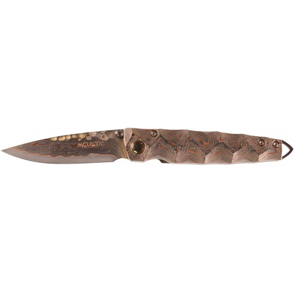 Ніж Mcusta Shinra Tsuchi 25th Anniversary Brown - 23705111