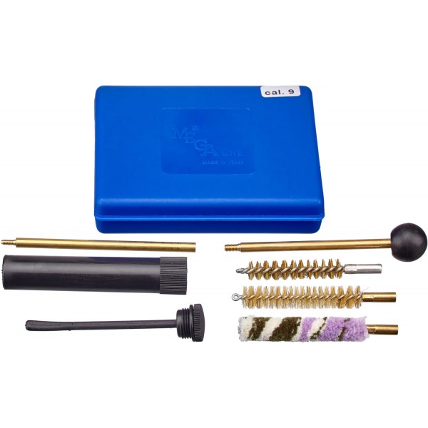 Набір MEGAline для чищення пістолетів кал. 9 мм. Латунь. 1/8 - 082/0009 Набір MEGAline для чищення пістолетів кал. 9 мм. Латунь. 1/8 - 082/0009