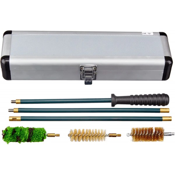 Набір MEGAline для чищення гладкоствольної зброї 12 калібру. Сталь в обплетенні. 5x0.75 - 04/3L012 Набір MEGAline для чищення гладкоствольної зброї 12 калібру. Сталь в обплетенні. 5x0.75 - 04/3L012