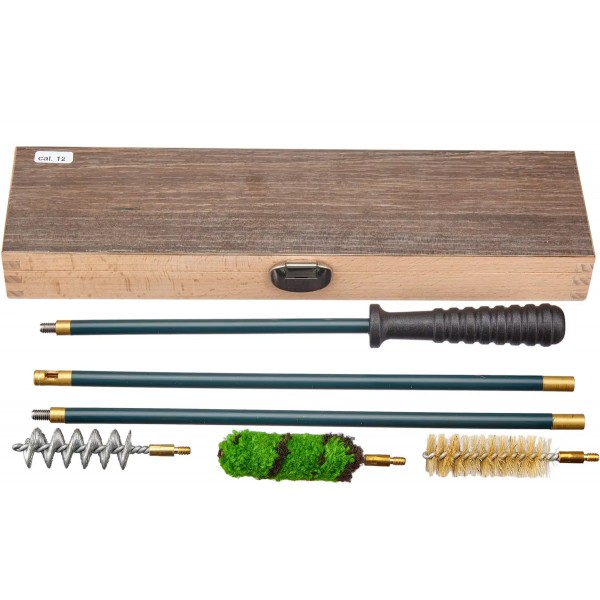 Набор MEGAline для чистки гладкоствольного оружия 12 калибра. Сталь в оплетке. 5x0.75 - 085/3012 Набор MEGAline для чистки гладкоствольного оружия 12 калибра. Сталь в оплетке. 5x0.75 - 085/3012