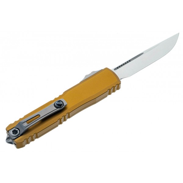 Ніж Microtech Ultratech Gen IV OTF S/E Stonewash Standard Tan - 11214-10TA Ніж Microtech Ultratech Gen IV OTF S/E Stonewash Standard Tan - 11214-10TA