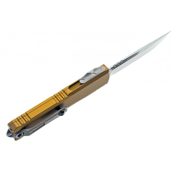 Ніж Microtech Ultratech Gen IV OTF S/E Stonewash Standard Tan - 11214-10TA Ніж Microtech Ultratech Gen IV OTF S/E Stonewash Standard Tan - 11214-10TA