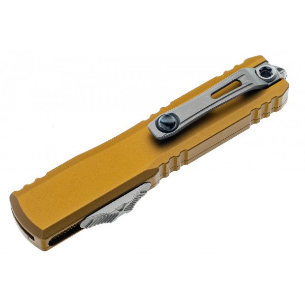 Ніж Microtech Ultratech Gen IV OTF S/E Stonewash Standard Tan - 11214-10TA Ніж Microtech Ultratech Gen IV OTF S/E Stonewash Standard Tan - 11214-10TA