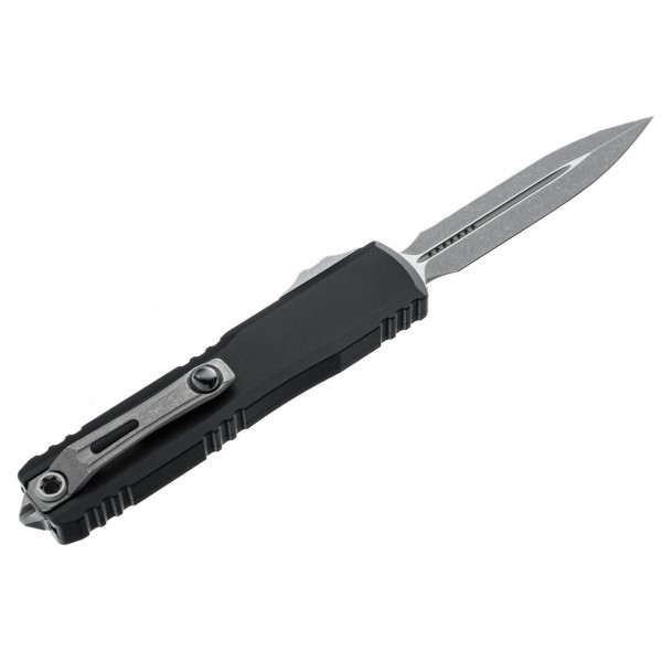 Ніж Microtech Ultratech Gen IV OTF D/E серрейтор Apoc Black - 11224-12AP Ніж Microtech Ultratech Gen IV OTF D/E серрейтор Apoc Black - 11224-12AP