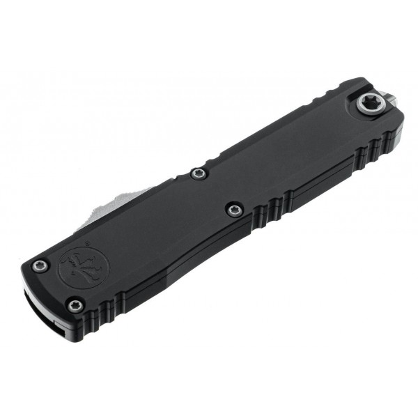 Ніж Microtech Ultratech Gen IV OTF D/E серрейтор Apoc Black - 11224-12AP Ніж Microtech Ultratech Gen IV OTF D/E серрейтор Apoc Black - 11224-12AP
