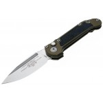 Нож Microtech L.U.D.T. S/E Gen III,  stonewash клинок, руків'я  OD Green