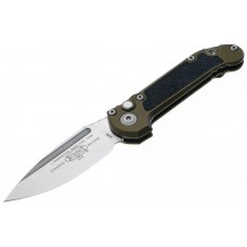 Нож Microtech L.U.D.T. S/E Gen III,  stonewash клинок, руків'я  OD Green