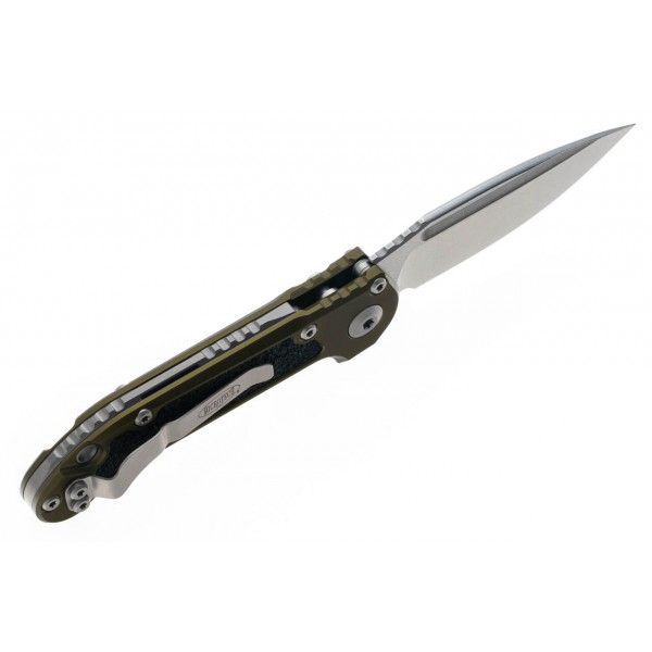Нож Microtech L.U.D.T. S/E Gen III, stonewash клинок, руків'я OD Green - 1135-10OD Нож Microtech L.U.D.T. S/E Gen III, stonewash клинок, руків'я OD Green - 1135-10OD