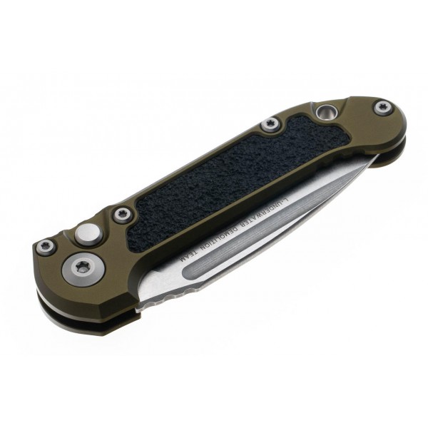 Нож Microtech L.U.D.T. S/E Gen III, stonewash клинок, руків'я OD Green - 1135-10OD Нож Microtech L.U.D.T. S/E Gen III, stonewash клинок, руків'я OD Green - 1135-10OD