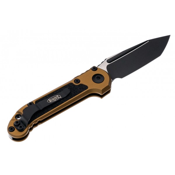 Ніж Microtech L.U.D.T S/E Gen III., чорний клинок, танто, руків'я tan - 1136-1TA Ніж Microtech L.U.D.T S/E Gen III., чорний клинок, танто, руків'я tan - 1136-1TA