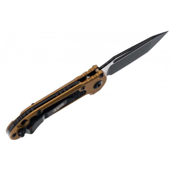 Ніж Microtech L.U.D.T S/E Gen III., чорний клинок, танто, руків'я tan - 1136-1TA Ніж Microtech L.U.D.T S/E Gen III., чорний клинок, танто, руків'я tan - 1136-1TA