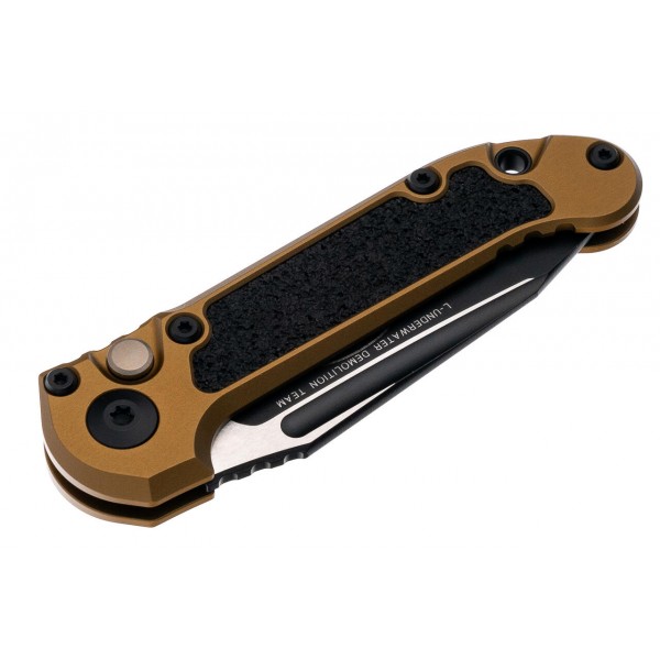 Ніж Microtech L.U.D.T S/E Gen III., чорний клинок, танто, руків'я tan - 1136-1TA Ніж Microtech L.U.D.T S/E Gen III., чорний клинок, танто, руків'я tan - 1136-1TA