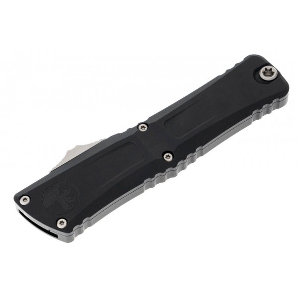 Нож Microtech Combat Troodon LT S/E OTF, stonewash. полусеррейтор, черный - 1143-11 Нож Microtech Combat Troodon LT S/E OTF, stonewash. полусеррейтор, черный - 1143-11