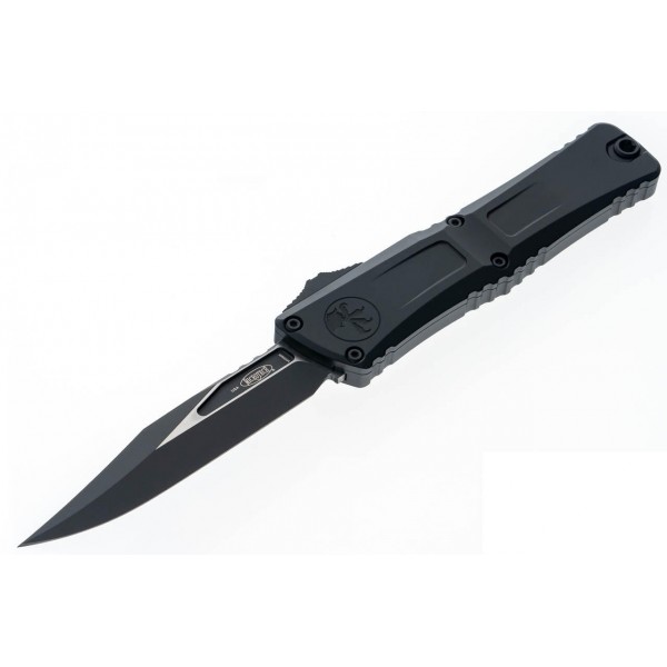 Ніж Microtech Combat Troodon Gen III OTF, bowie tactical, чорний - 1146-1T