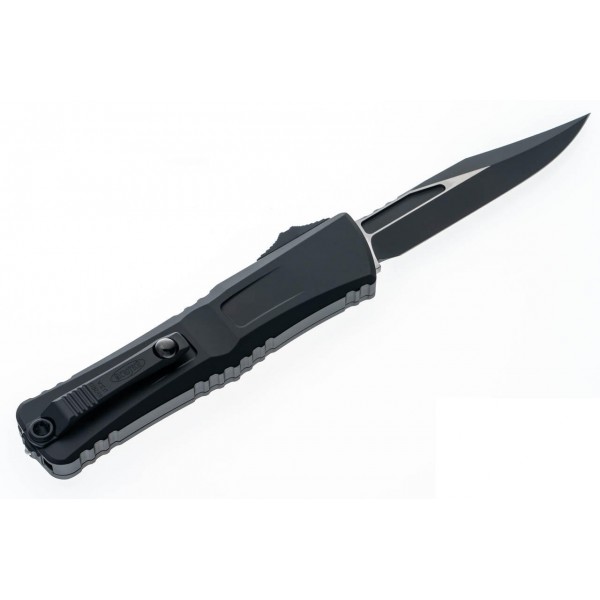 Ніж Microtech Combat Troodon Gen III OTF, bowie tactical, чорний - 1146-1T Ніж Microtech Combat Troodon Gen III OTF, bowie tactical, чорний - 1146-1T
