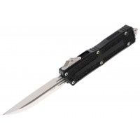 Нож Microtech Scarab II Gen III D/E-S, stonewash, черный