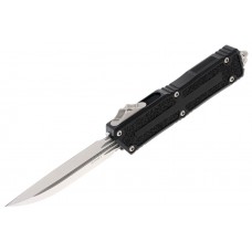 Ніж Microtech Scarab II Gen III D/E-S, stonewash, чорний