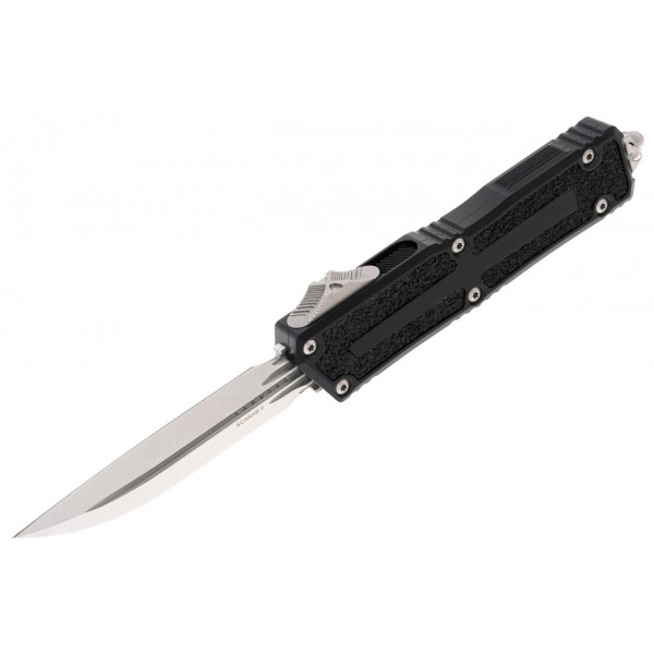 Ніж Microtech Scarab II Gen III D/E-S, stonewash, чорний - 1180-10