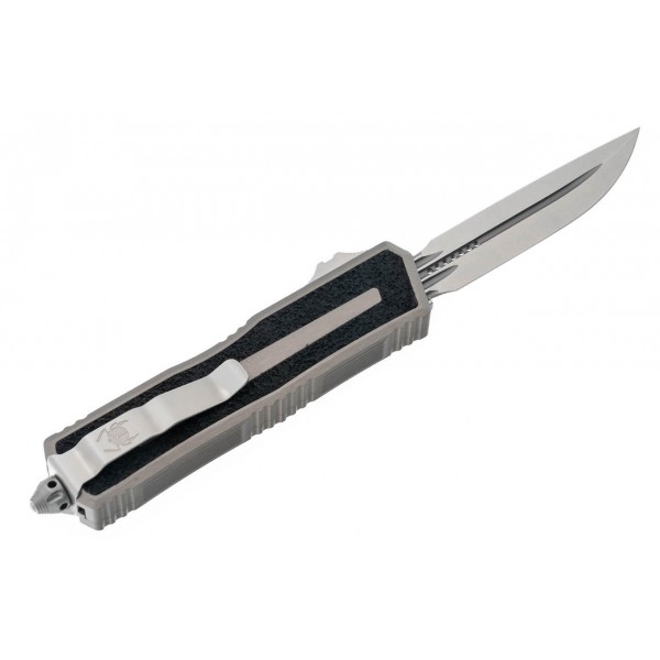 Нож Microtech Scarab II Gen III D/E-S, stonewash, черно-серый - 1180-10NC Нож Microtech Scarab II Gen III D/E-S, stonewash, черно-серый - 1180-10NC