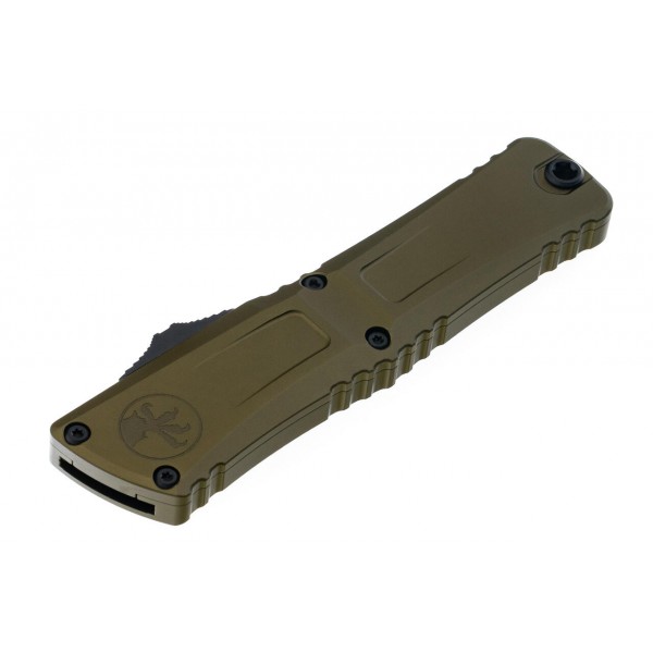 Ніж Microtech Combat Troodon Gen III OTF Iinterceptor, чорний клинок, руків'я OD green - 1217-1ODS Ніж Microtech Combat Troodon Gen III OTF Iinterceptor, чорний клинок, руків'я OD green - 1217-1ODS