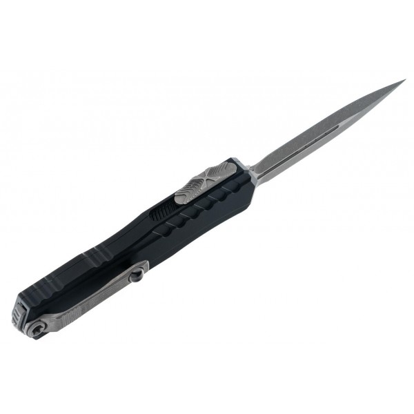Ніж Microtech Cypher II D/E OTF, Apoc, чорне руків'я - 1242-10AP Ніж Microtech Cypher II D/E OTF, Apoc, чорне руків'я - 1242-10AP