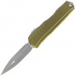 Нож Microtech Cypher II D/E OTF, Apoc, рукоять OD green