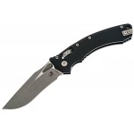 Нож Microtech Amphibian Ram-Lock, клинок Apoc Fluted, черная рукоять G10