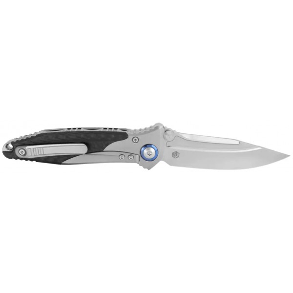 Нож Microtech Socom Bravo Mini Drop Point Bead Blast Titanium CF - 14090386
