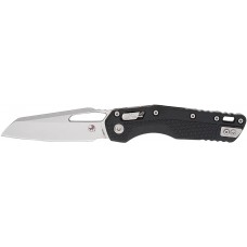 Ніж Microtech MSI Stonewash Tri-Grip Polymer Black