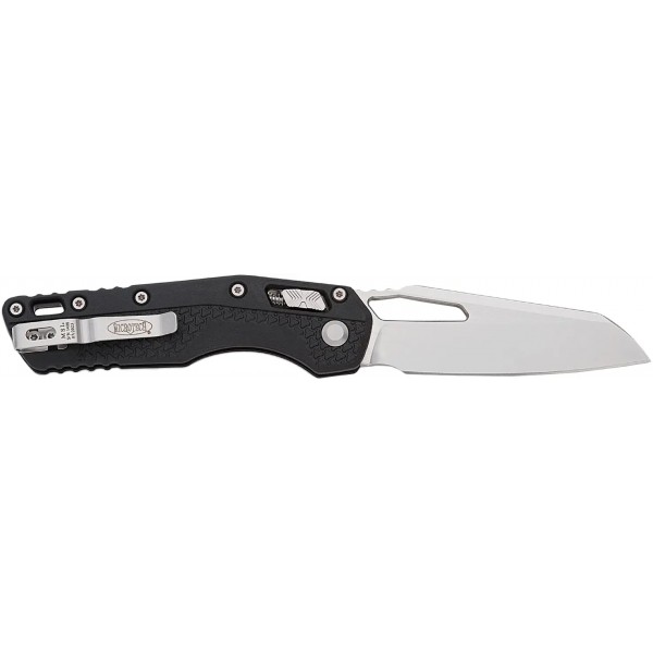 Ніж Microtech MSI Stonewash Tri-Grip Polymer Black - 14090555