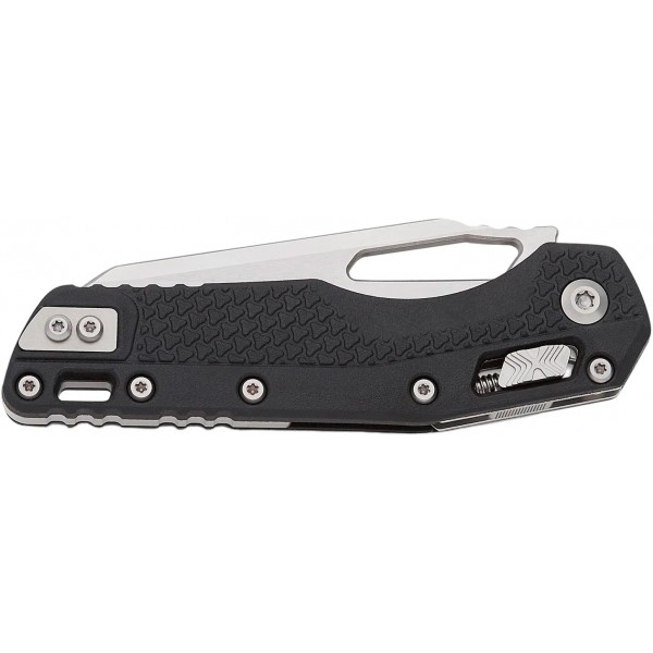 Ніж Microtech MSI Stonewash Tri-Grip Polymer Black - 14090555