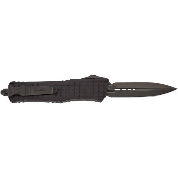 Ніж Microtech Combat Troodon Double Edge Shadow Black Blade - 14090561