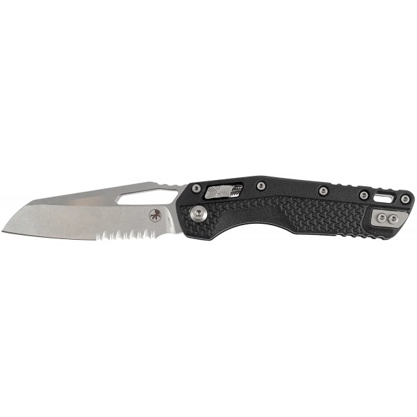 Ніж Microtech MSI Stonewash PS Tri-Grip Polymer Black - 14090566