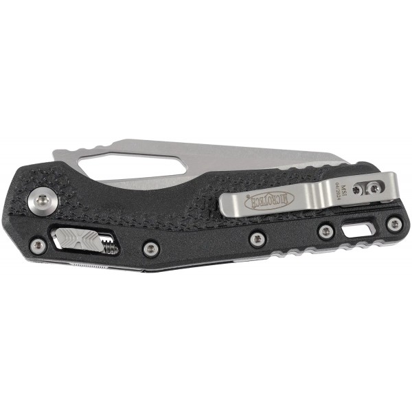 Ніж Microtech MSI Stonewash PS Tri-Grip Polymer Black - 14090566