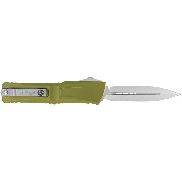 Нож Microtech Combat Troodon Gen III Double Edge Stonewash OD Green - 14090573 Нож Microtech Combat Troodon Gen III Double Edge Stonewash OD Green - 14090573