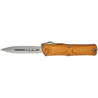 Ніж Microtech Combat Troodon Gen III Double Edge Stonewash Tan